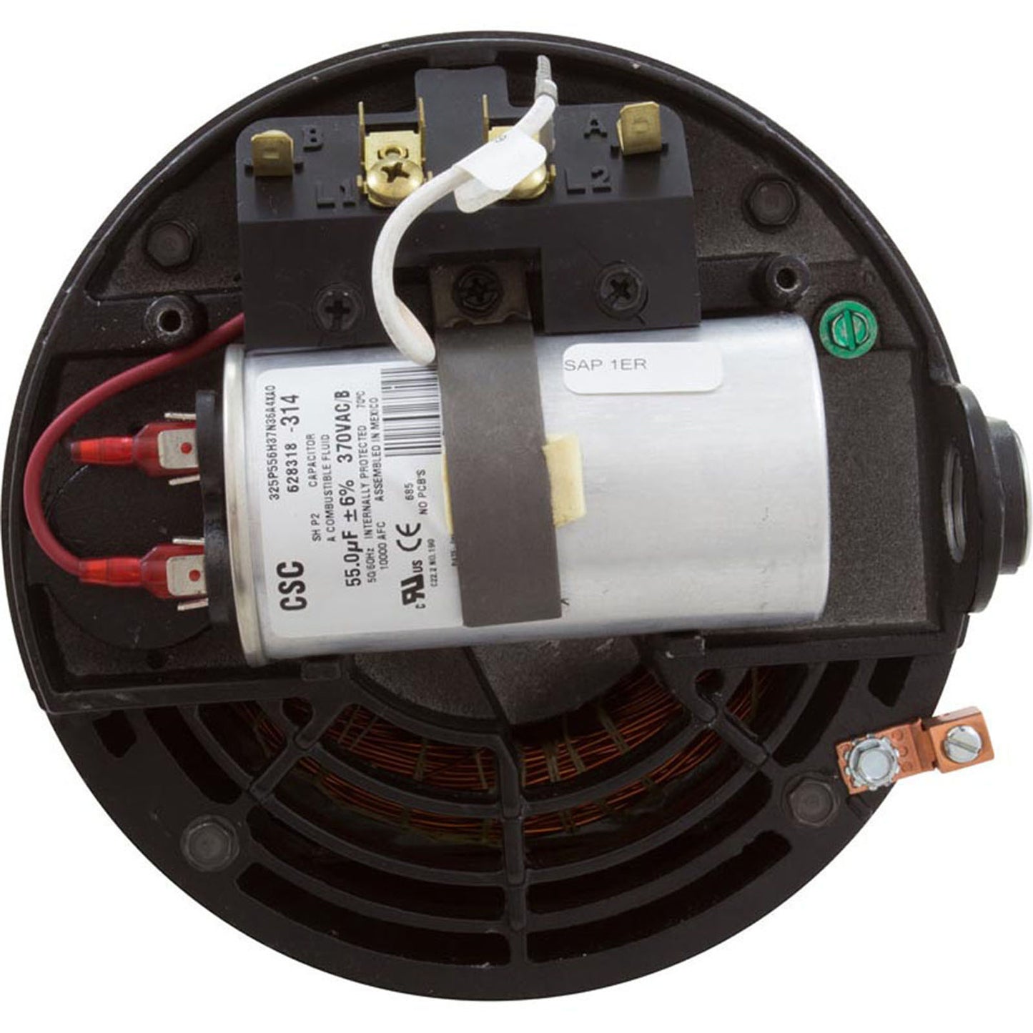 Motor Hayward NorthStar, 3,0 hp, 1 velocidad, 208-230 V, potencia nominal