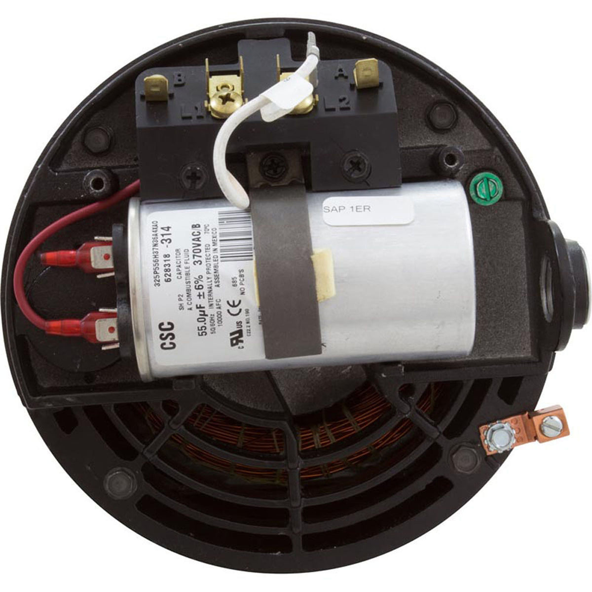 Motor, Hayward NorthStar, 3.0hp, 1-Spd, 208-230v, Up Rated