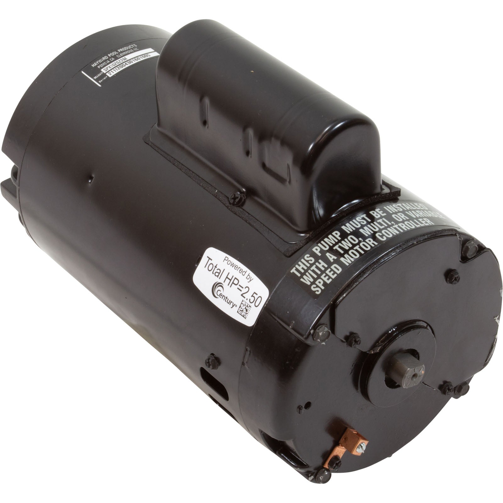 Motor, Hayward Super II, 2.5hp, 230v, 2-Spd, C-Face