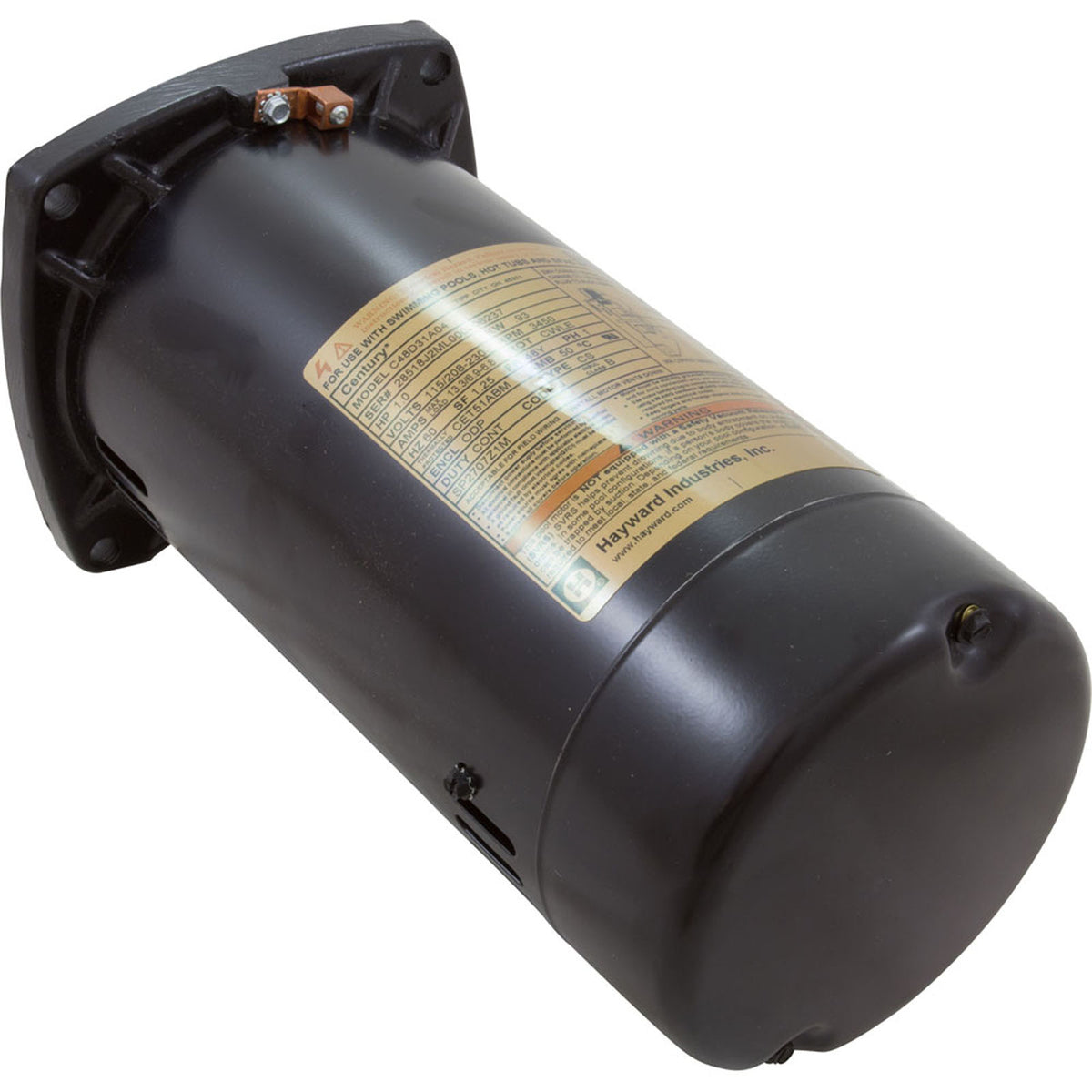 Motor, Hayward MaxFlo II/XL, 1.0hp, 115v/208-230v, Max Rate