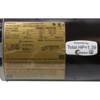 Motor, Hayward TriStar, 0.75hp, 115v/208-230v, SQFL, Full, EE