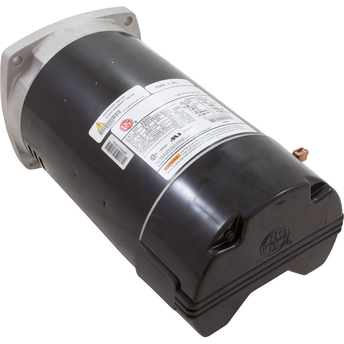 Motor, US Motor, 1.0 Horsepower, SQFL, Uprate, 115/230v