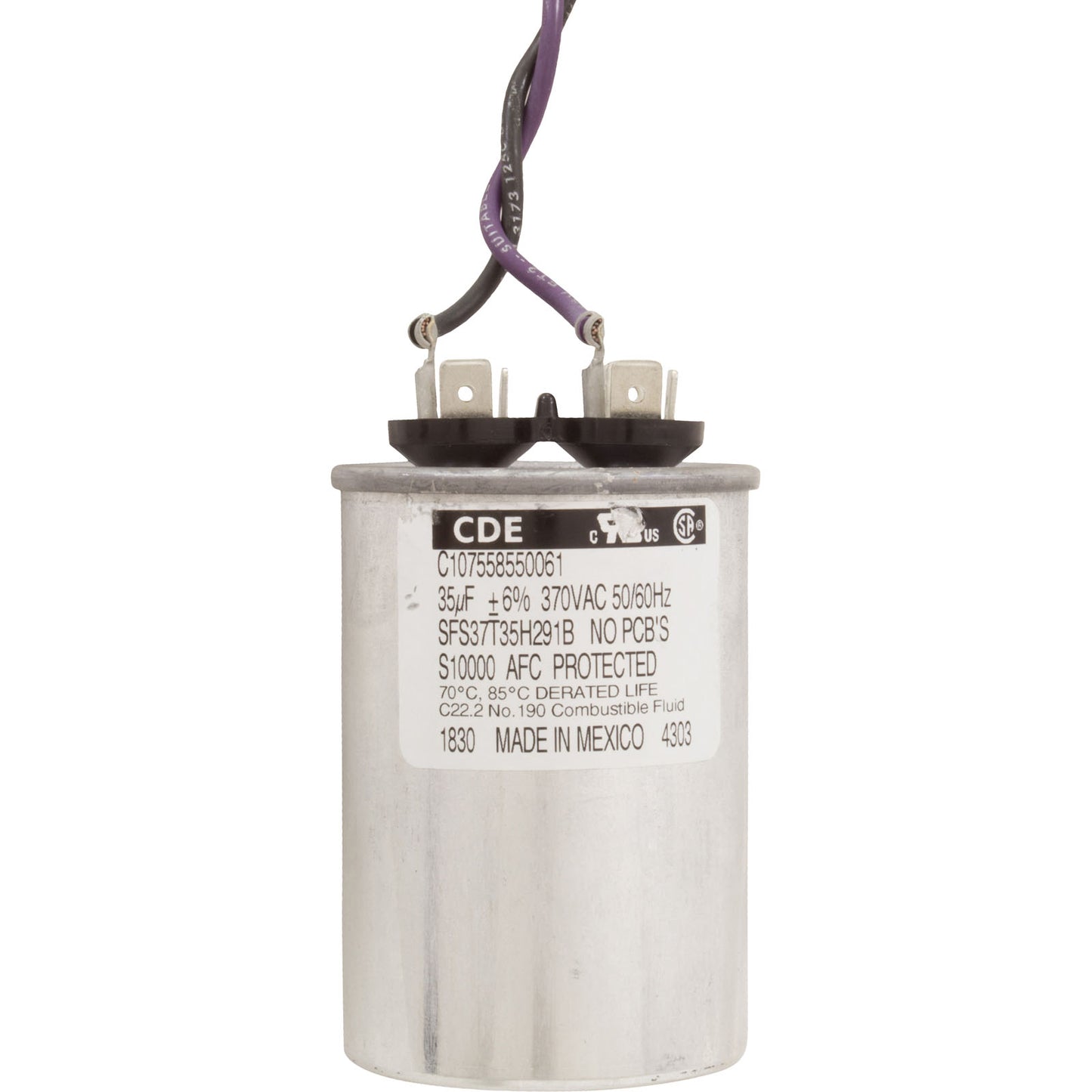 Motor, motor estadounidense, 1,0 caballos de fuerza, SQFL, potencia mejorada, 115/230 V