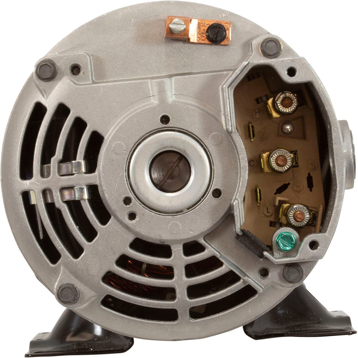 Motor, US Motor, 1.5 Horsepower, ThruBolt, 2-Speed, 230v, 48Y