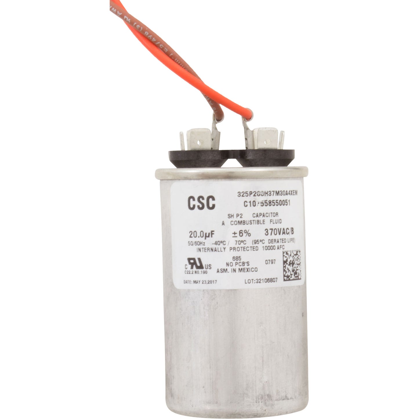 Motor, Nidec/US Motor, 1.0hp, 230v, 2-Spd, 56Yfr, SQFL, Full