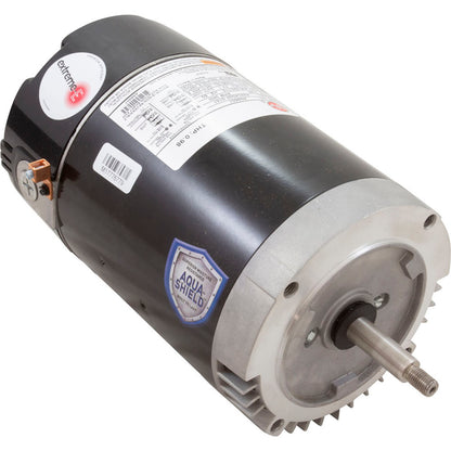 Motor, Nidec/USMtr, 0.5hp, 115/230v, 1Spd, 56Jfr, CFace, Thd, Full