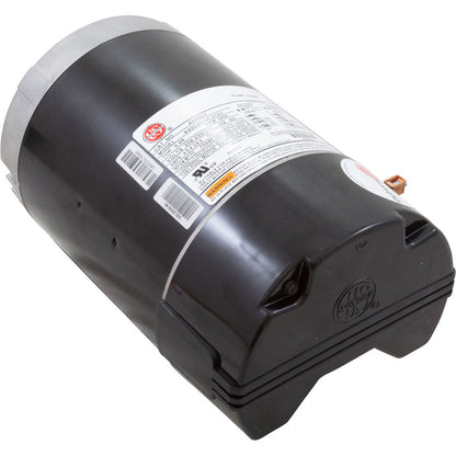 Motor, Nidec/USMtr, 0.5hp, 115/230v, 1Spd, 56Jfr, CFace, Thd, Full