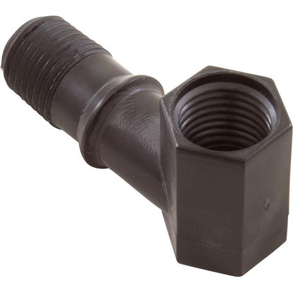 90 Elbow, Little Giant, Outlet, 1/4"fpt x 1/4"mpt, Black