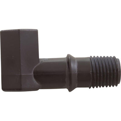 90 Elbow, Little Giant, Outlet, 1/4"fpt x 1/4"mpt, Black