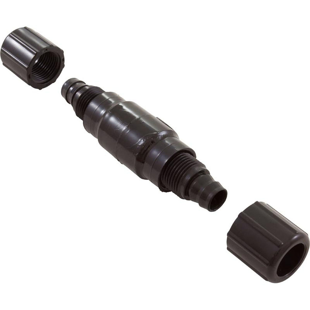 Check Valve, Pentair Auto Feeders, 1/2" Tube x Tube, In-Line
