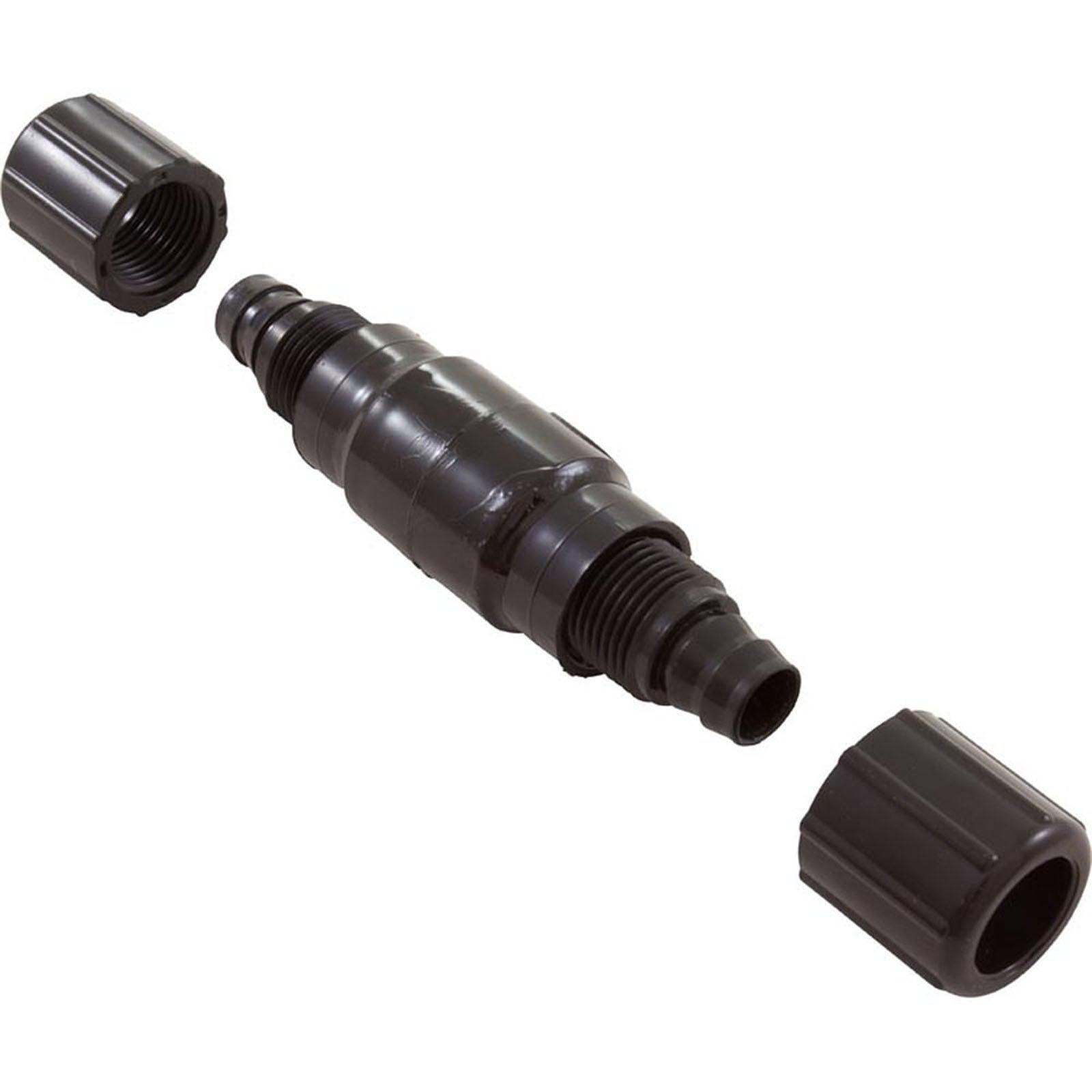 Check Valve, Pentair Auto Feeders, 1/2" Tube x Tube, In-Line