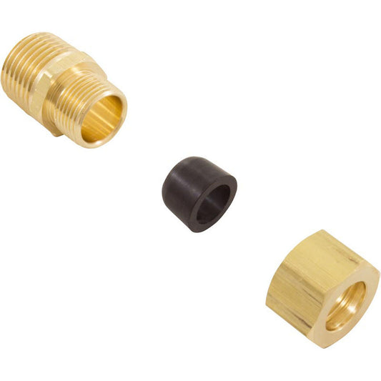 Injection Fitting, Rola-Chem, Brass
