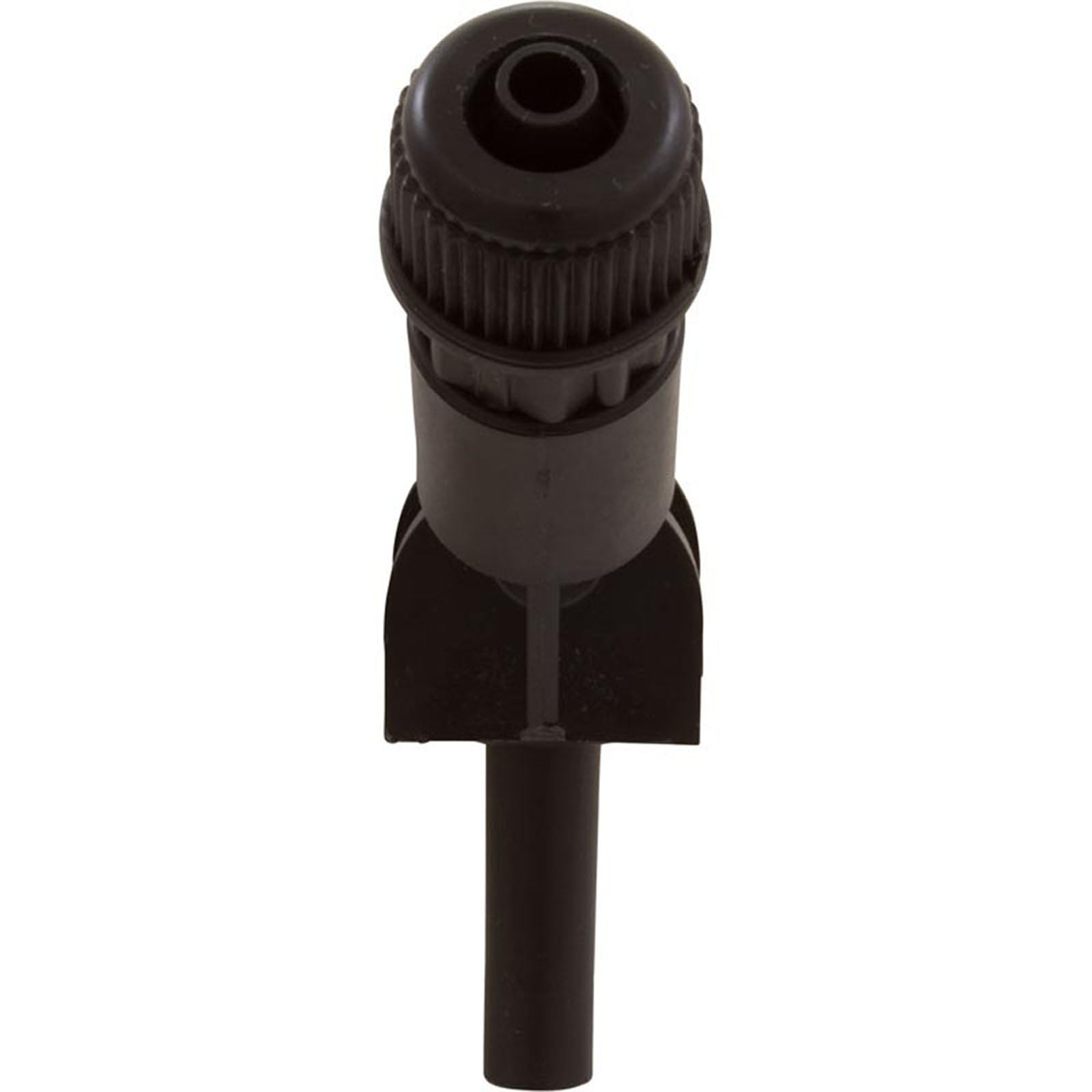 Injection Fitting, Threadless, Blue-White, 3/8"od Tubing Conn