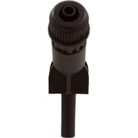 Injection Fitting, Threadless, Blue-White, 3/8"od Tubing Conn