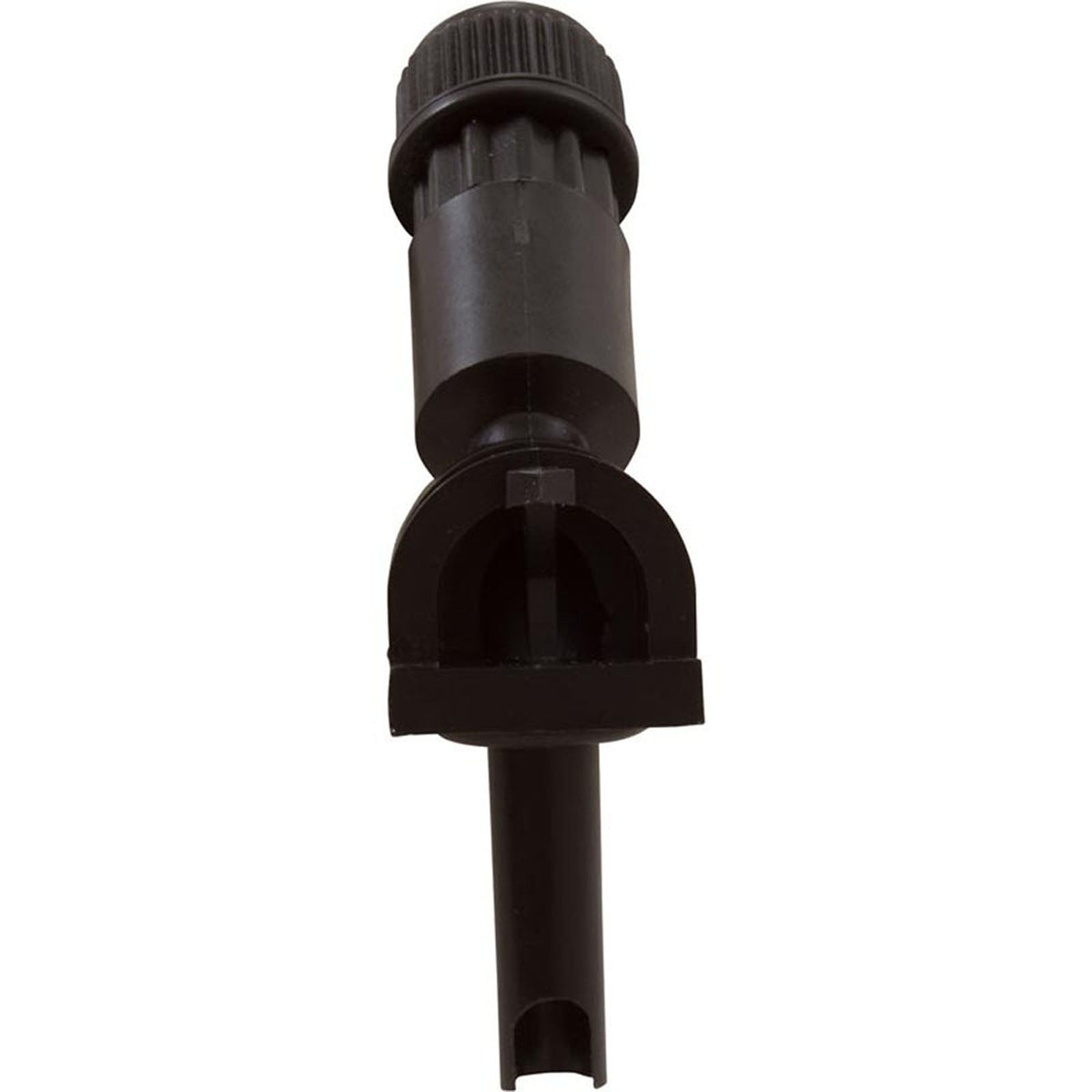 Injection Fitting, Threadless, Blue-White, 3/8"od Tubing Conn
