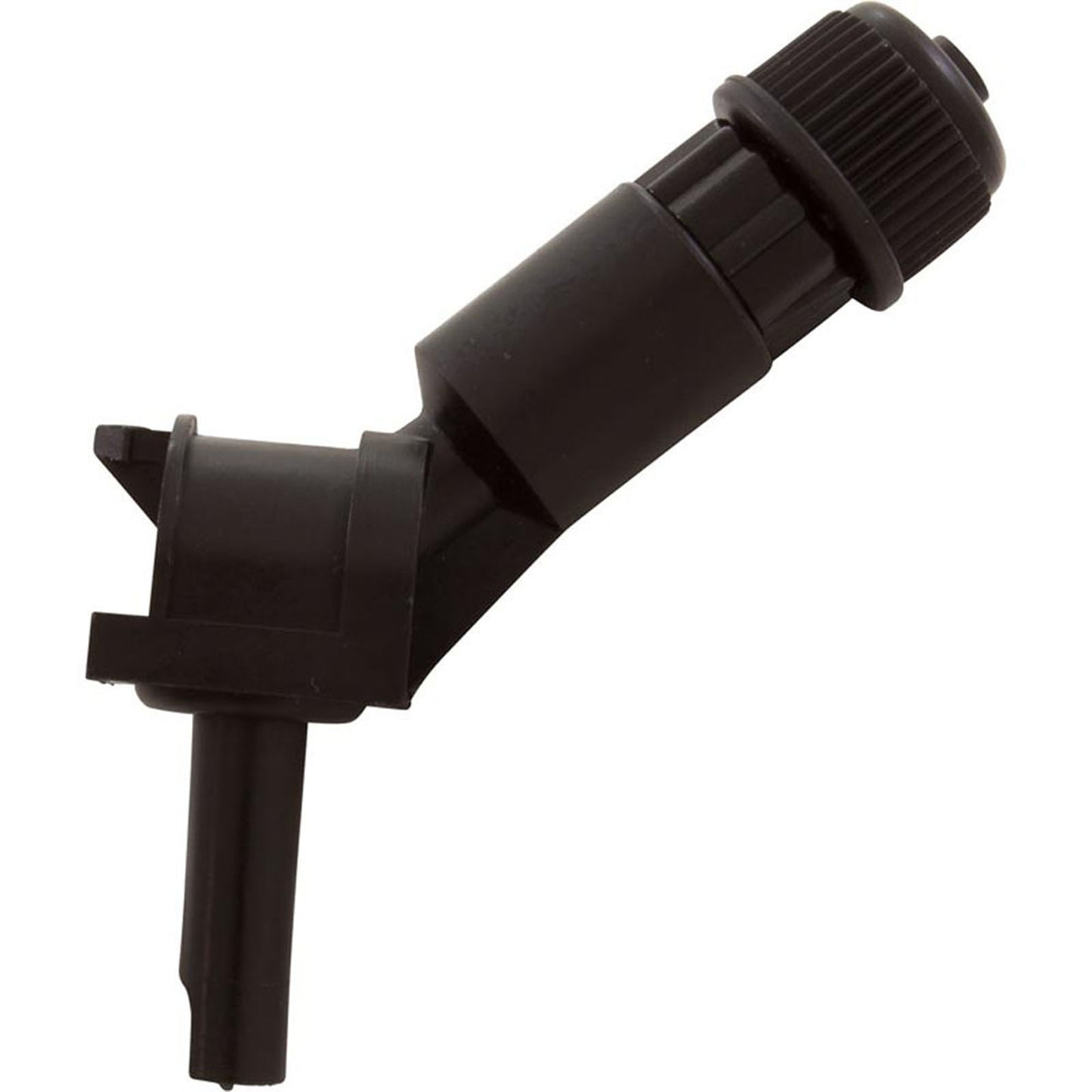 Injection Fitting, Threadless, Blue-White, 3/8"od Tubing Conn