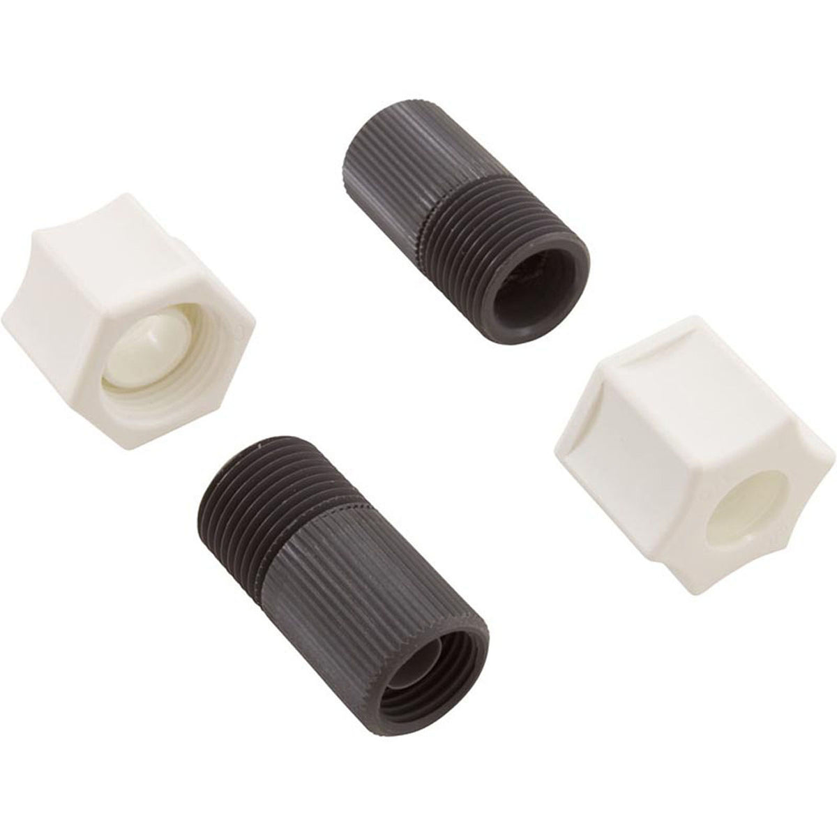 Connecting Nut, Stenner, 3/8", w/ 1/4" Adapter, Quantity 2