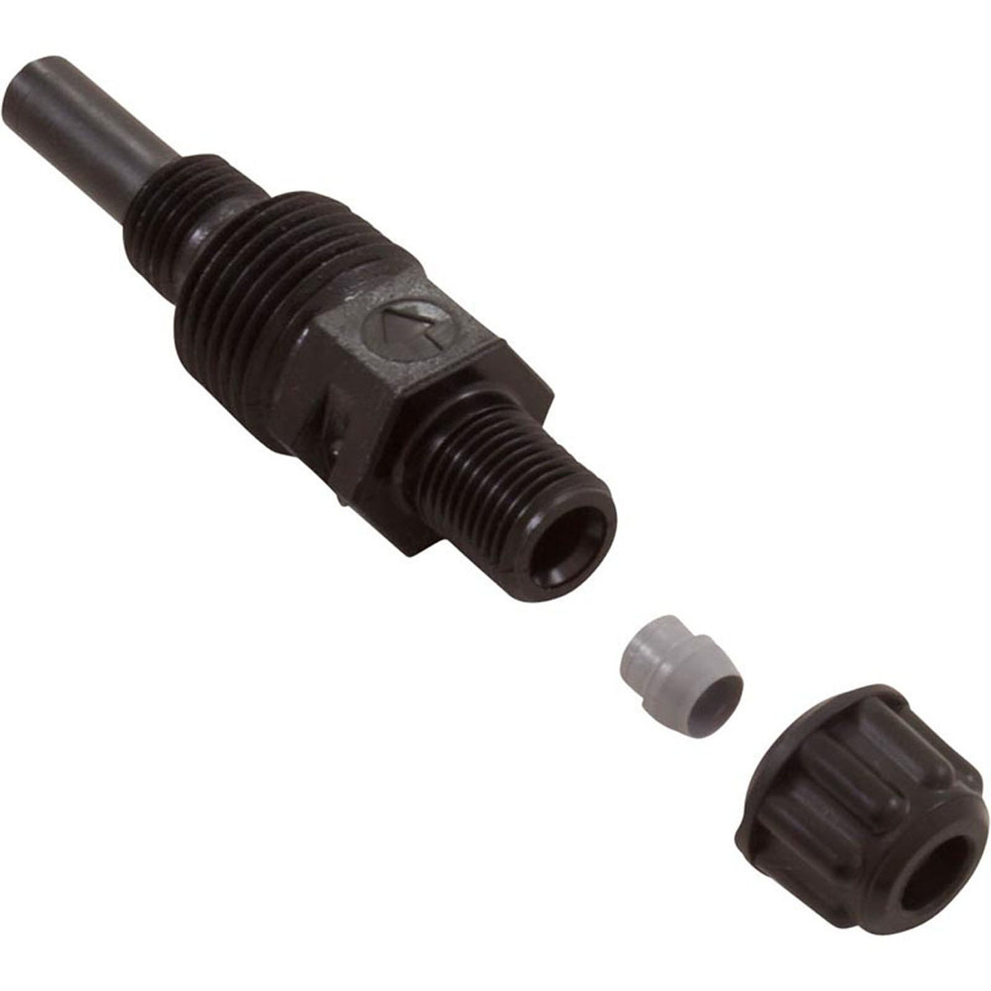 Injection Fitting Cmplt, Stenner, 1/4", PVC