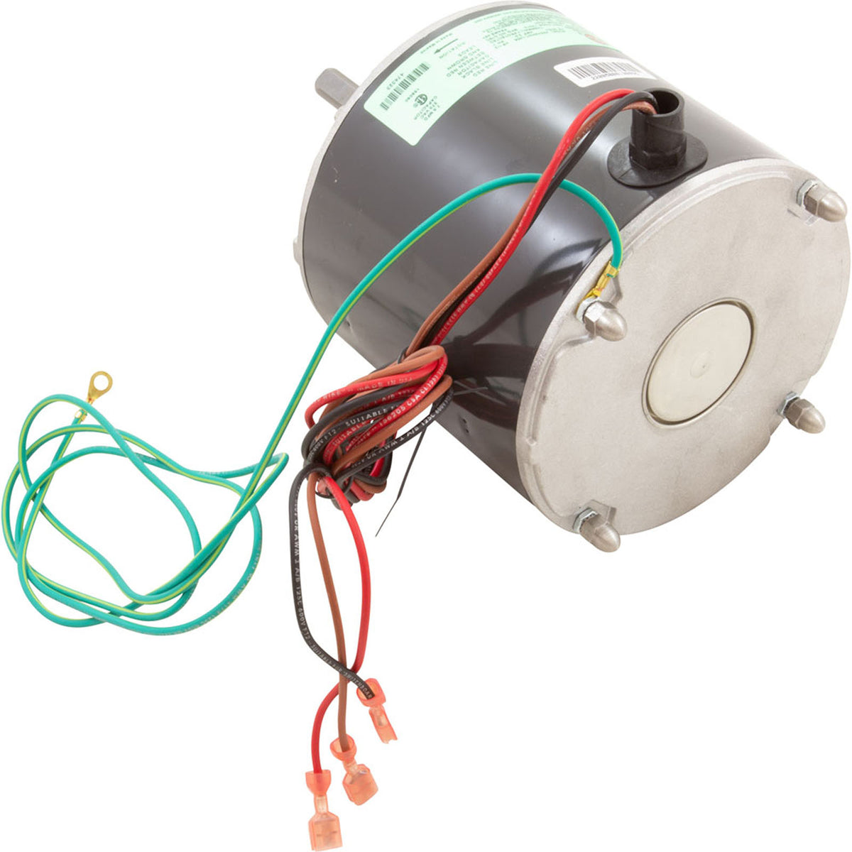 Fan Motor, Pentair UltraTemp Heat Pump 140/140HC, w/ Nut