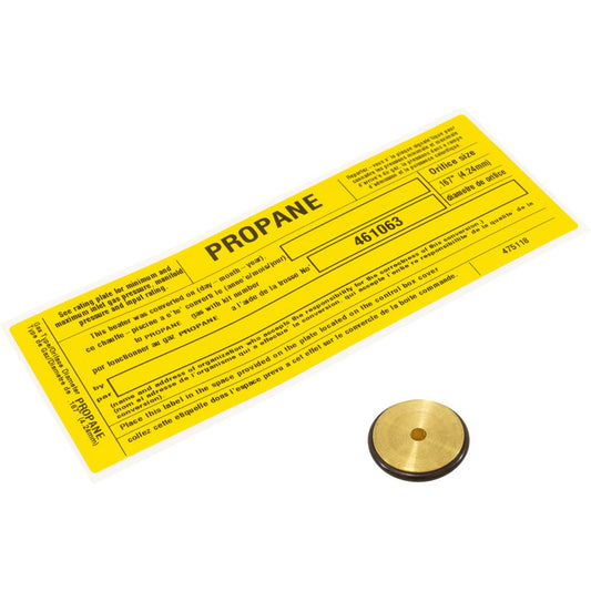 Kit de conversion, Pentair MasterTemp 125, Nat. à LP