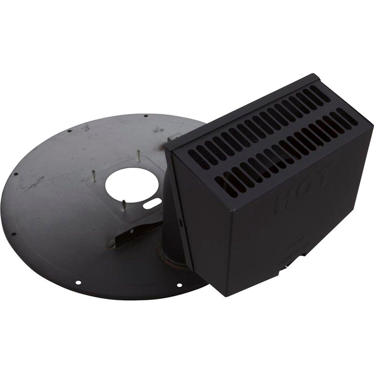 Combustion Chamber Lid Assembly, MasterTemp/Max-E-Therm, 9 Bolt