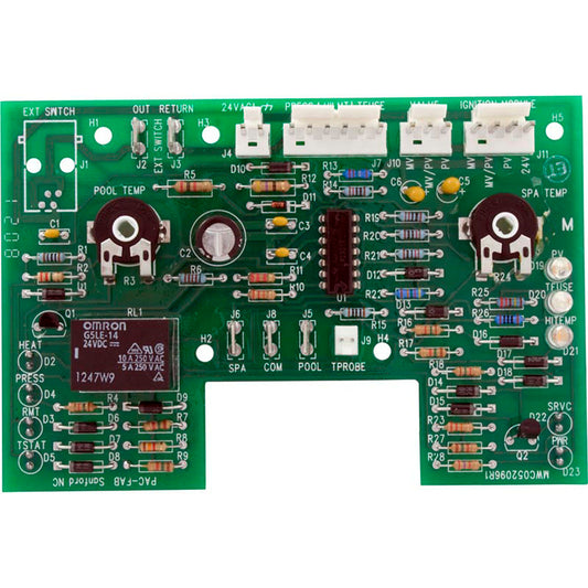 PCB, Pentair MMX/MMX Plus/PowerMax, Electronic T-stat, IID