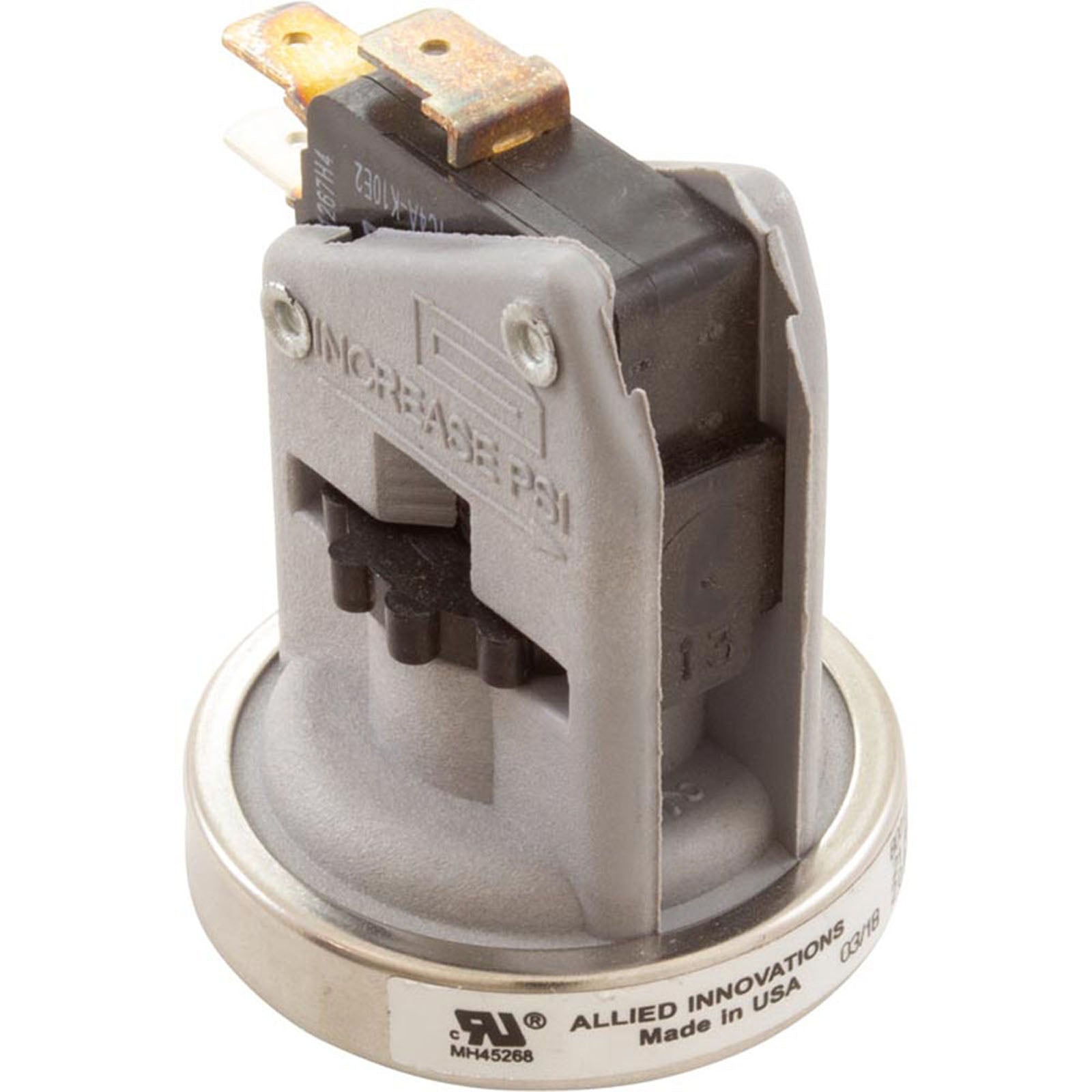 Pressure Switch, 25A, Pentair, 2psi
