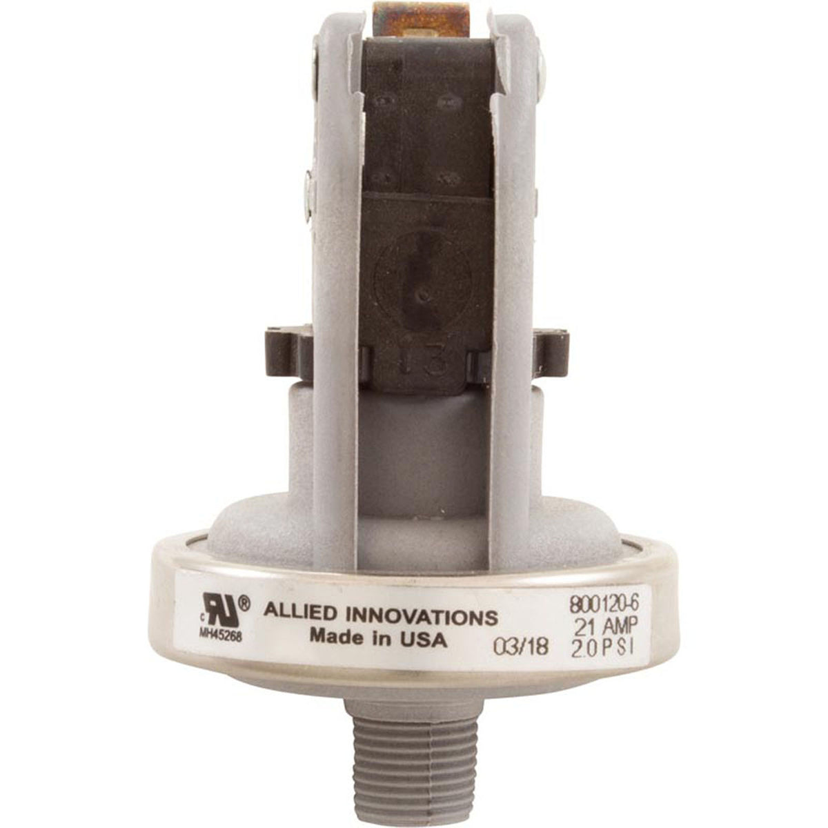 Pressure Switch, 25A, Pentair, 2psi