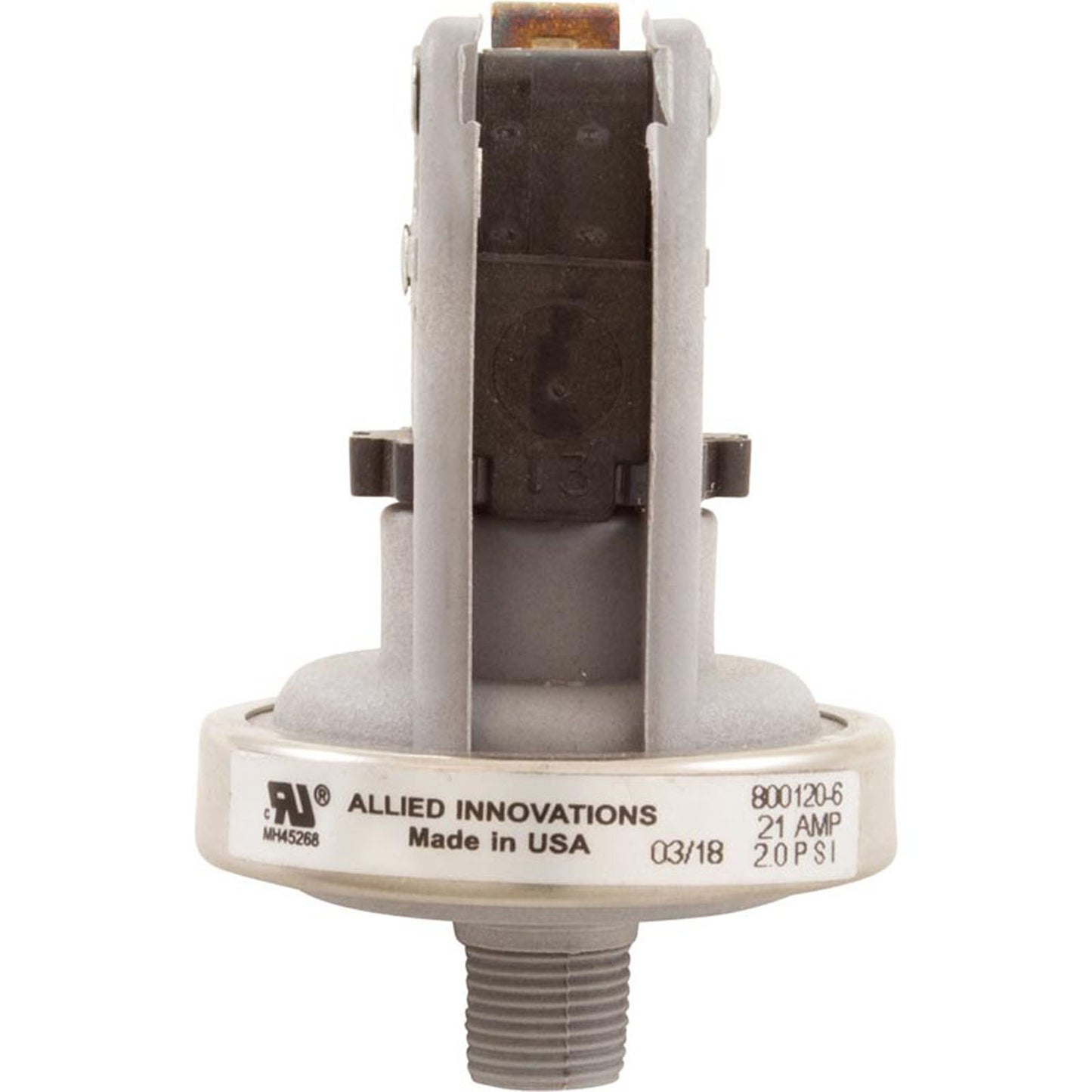 Pressostat, 25 A, Pentair, 2 psi