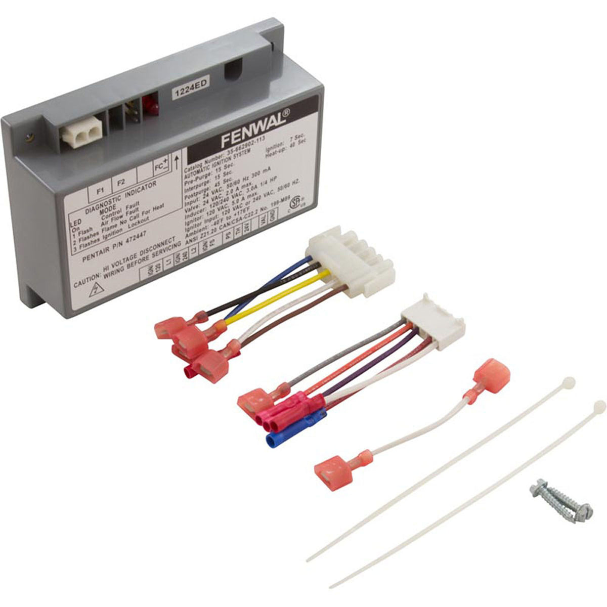 Ignition Control Module, Pentair Minimax NT