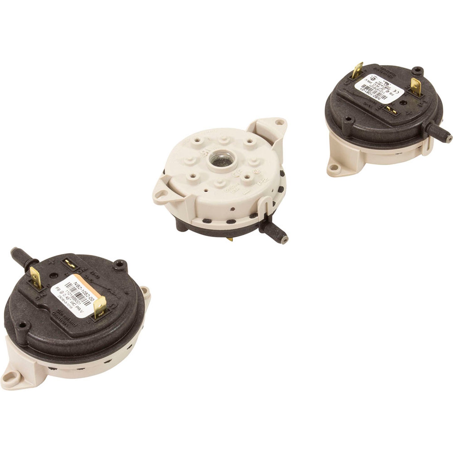 Indoor Vent Adptr, Hayward Universal H400, Vert, Neg PSI, 8"