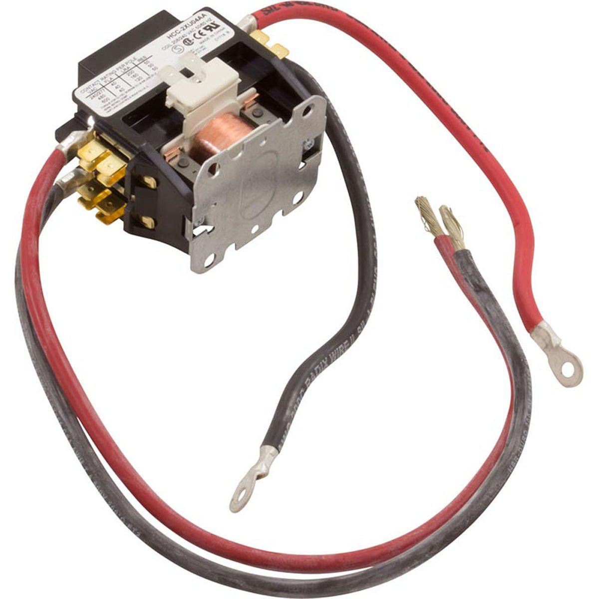 Contactor, Raypak SpaPak, ELS 552-2/1102-2, w/ Wire Kit