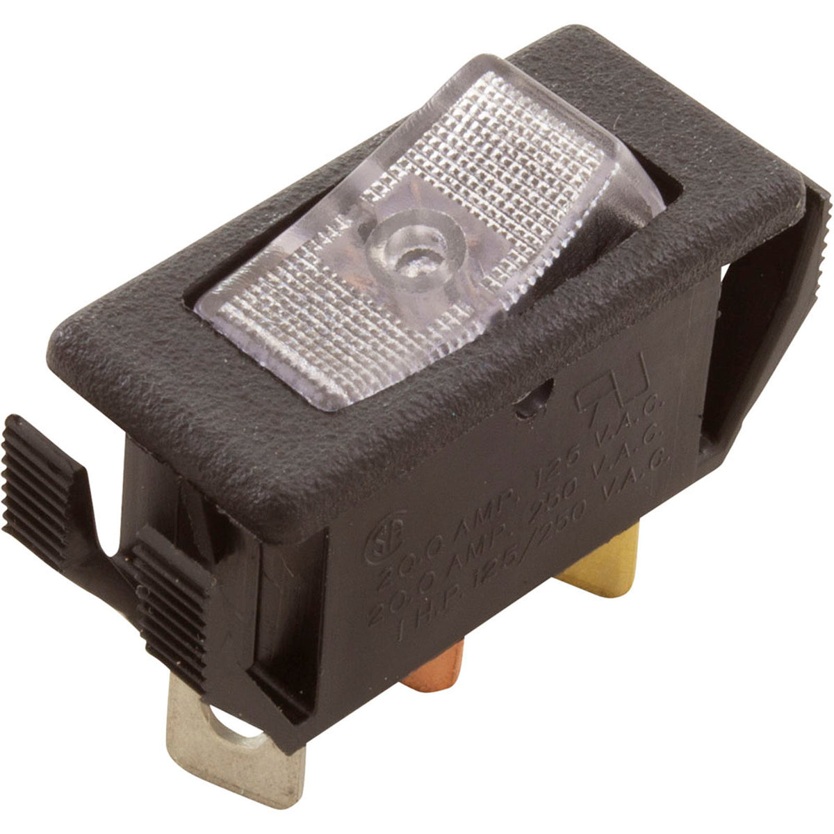 Rocker Switch, Coates, SPDT, 230v, Lighted, OEM