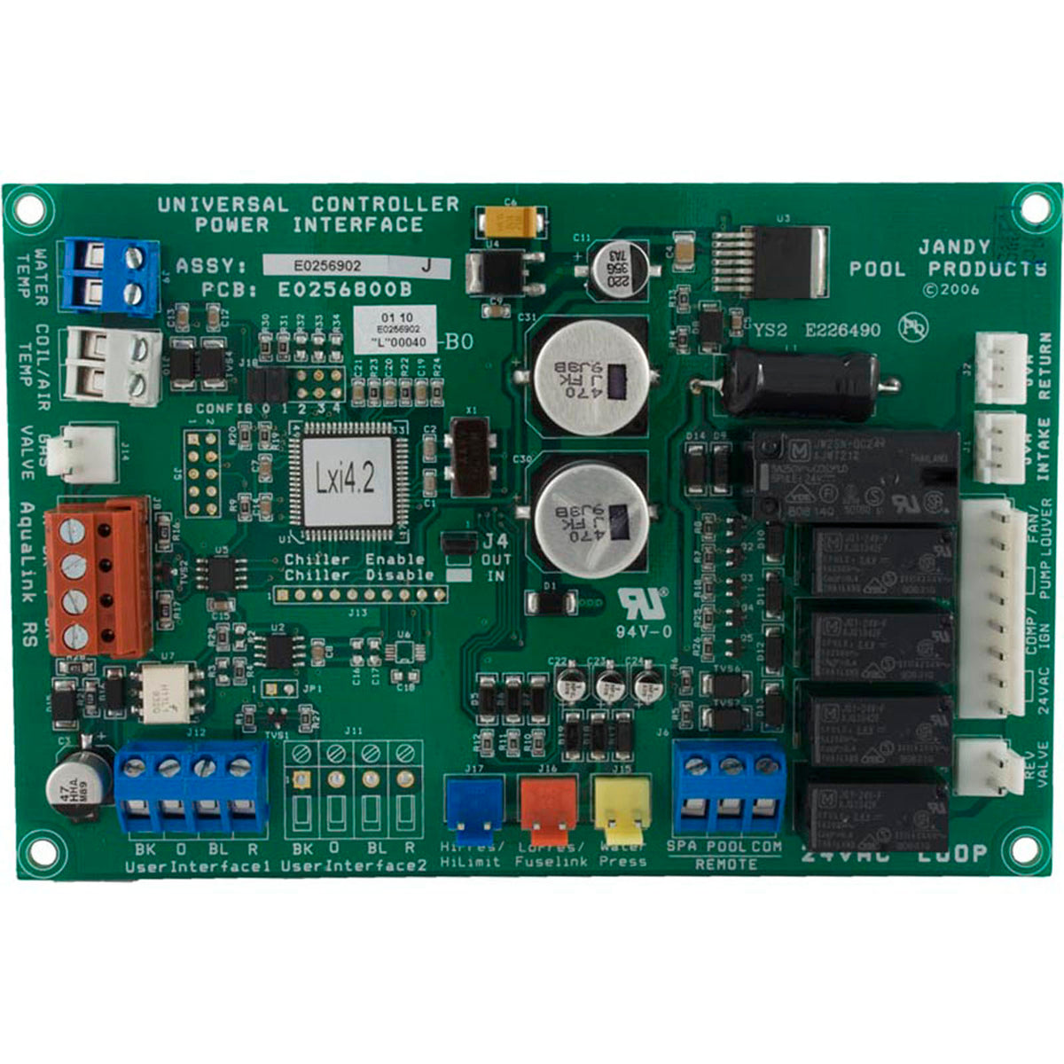 Universal Control PCB, Zodiac Jandy Lxi