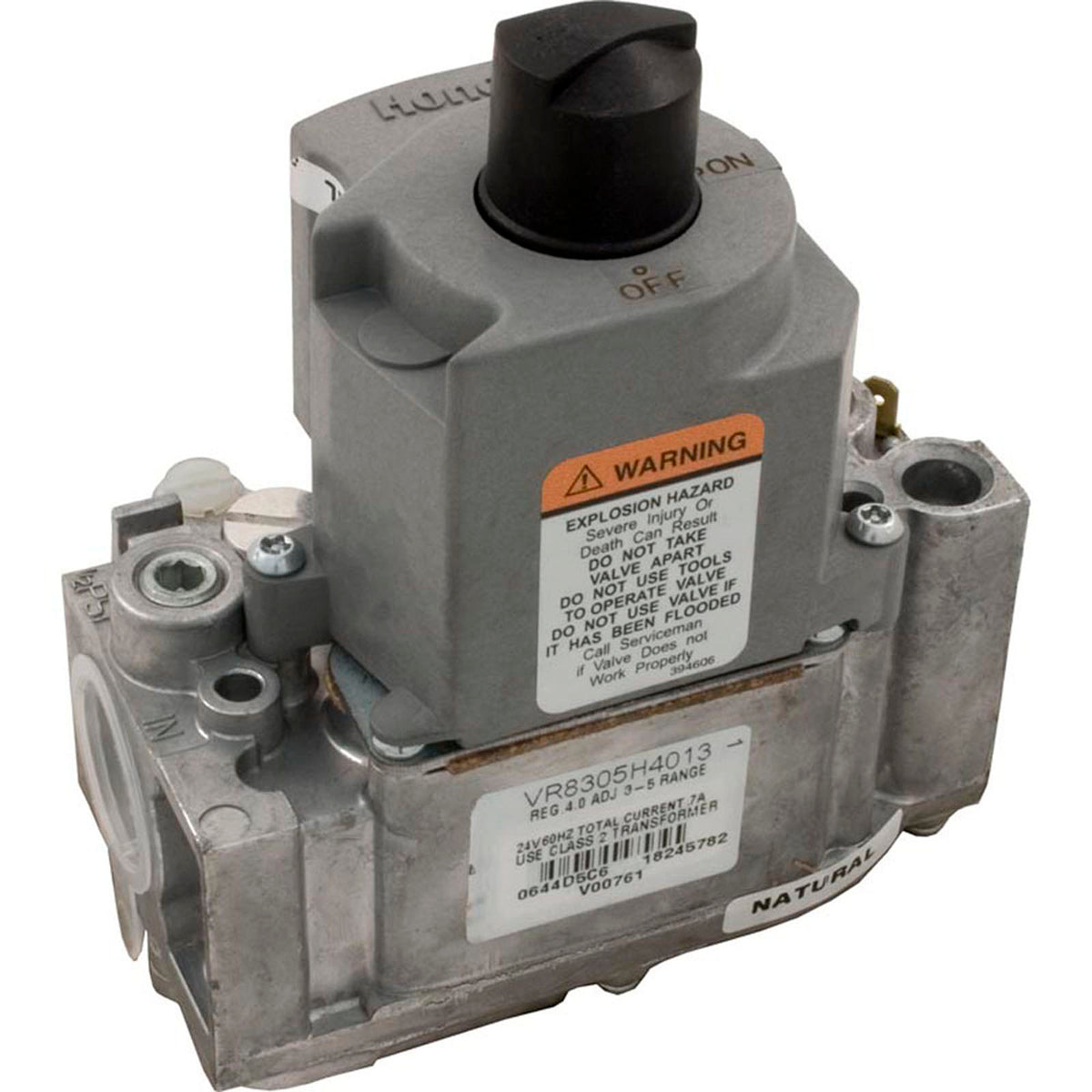 Gas Valve, Zodiac Jandy Laars Lite/Lite2, Nat.