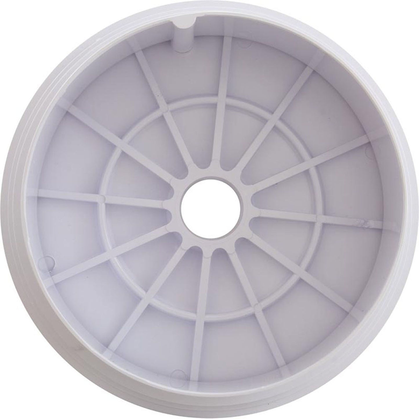 Skimmer Lid, Pentair, 6", w/ Ring, White
