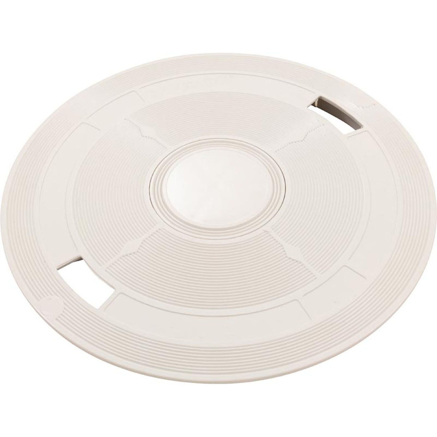 Skimmer Lid, Baker Hydro, 9-7/8"dia, w/o Thermometer, Wht, Gen
