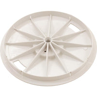 Skimmer Lid, Baker Hydro, 9-7/8"dia, w/o Thermometer, Wht, Gen