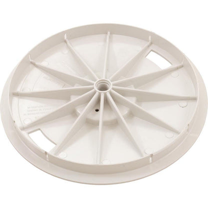 Skimmer Lid, Baker Hydro, 9-7/8"dia, w/o Thermometer, Wht, Gen