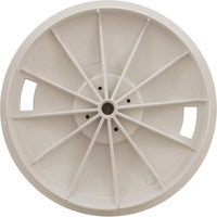 Skimmer Lid, Baker Hydro, 9-7/8"dia, w/o Thermometer, Wht, Gen