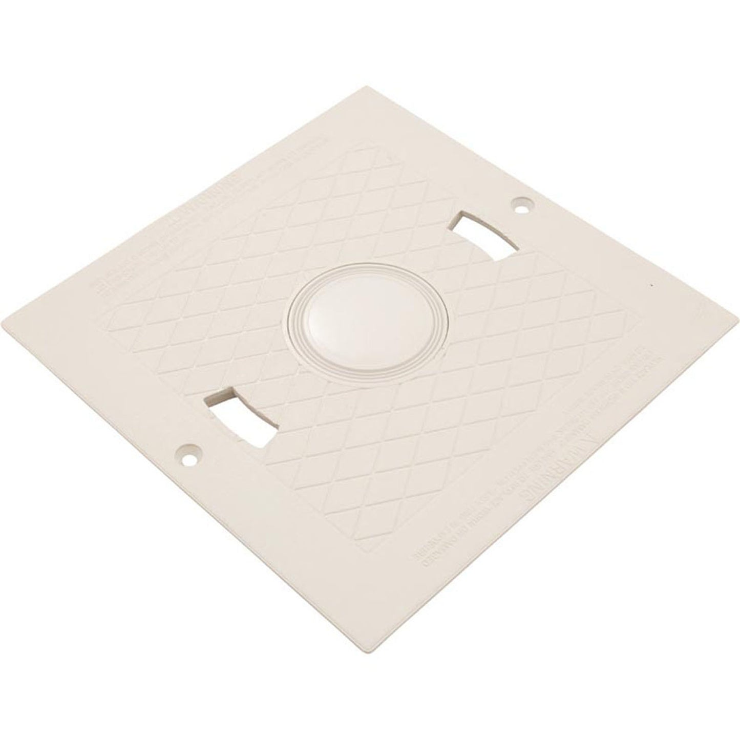 Skimmer Lid, Hayward, 10" x 10", w/o Thermometer, White, Gen