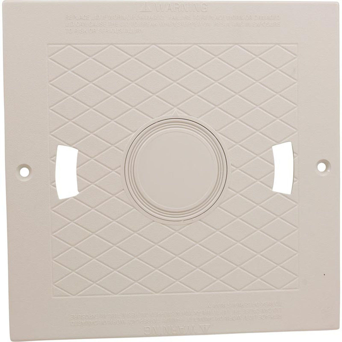 Skimmer Lid, Hayward, 10" x 10", w/o Thermometer, White, Gen