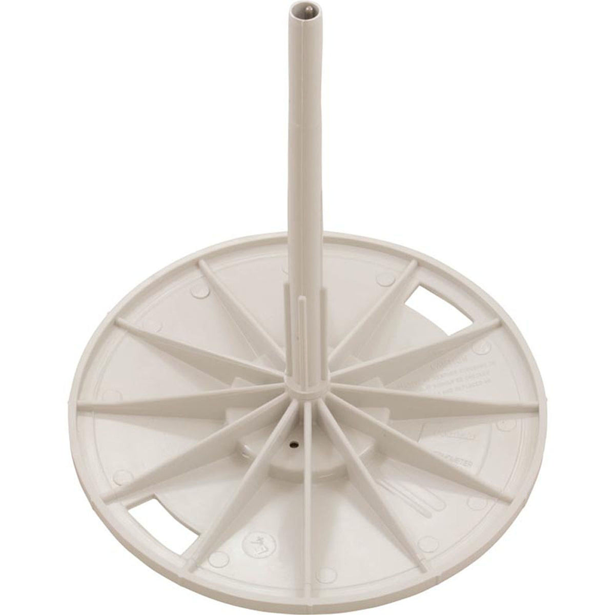 Skimmer Lid, Pentair, 9-3/16" Diameter, w/ Thermometer, White