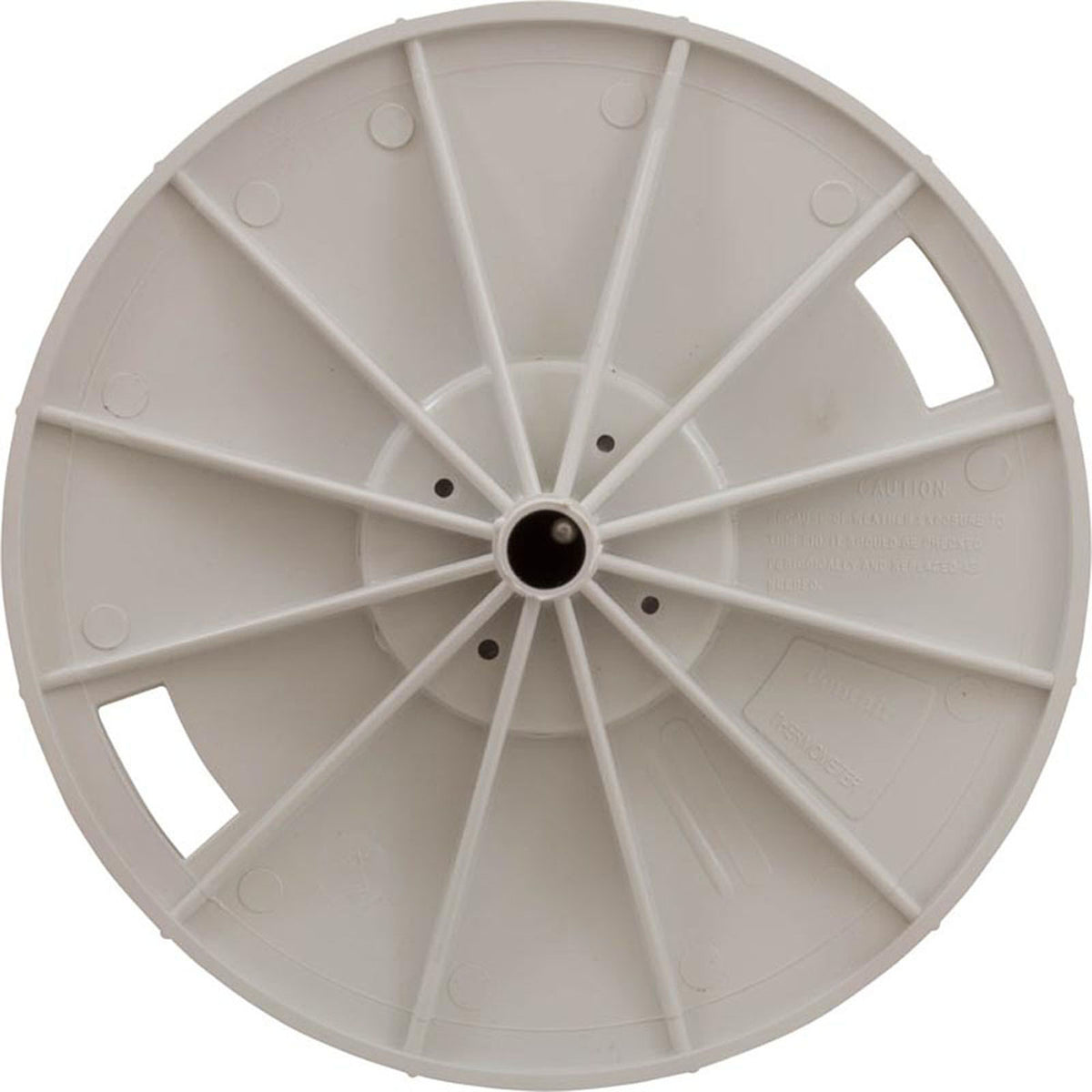 Skimmer Lid, Pentair, 9-3/16" Diameter, w/ Thermometer, White