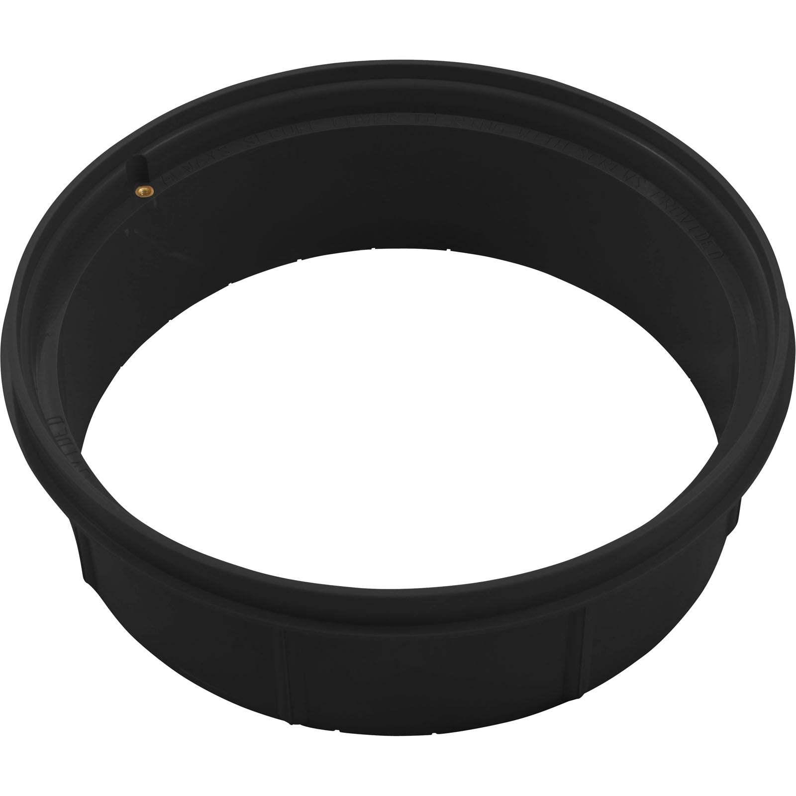 Skimmer Collar, Pentair/PacFab Bermuda, Gunite, Black