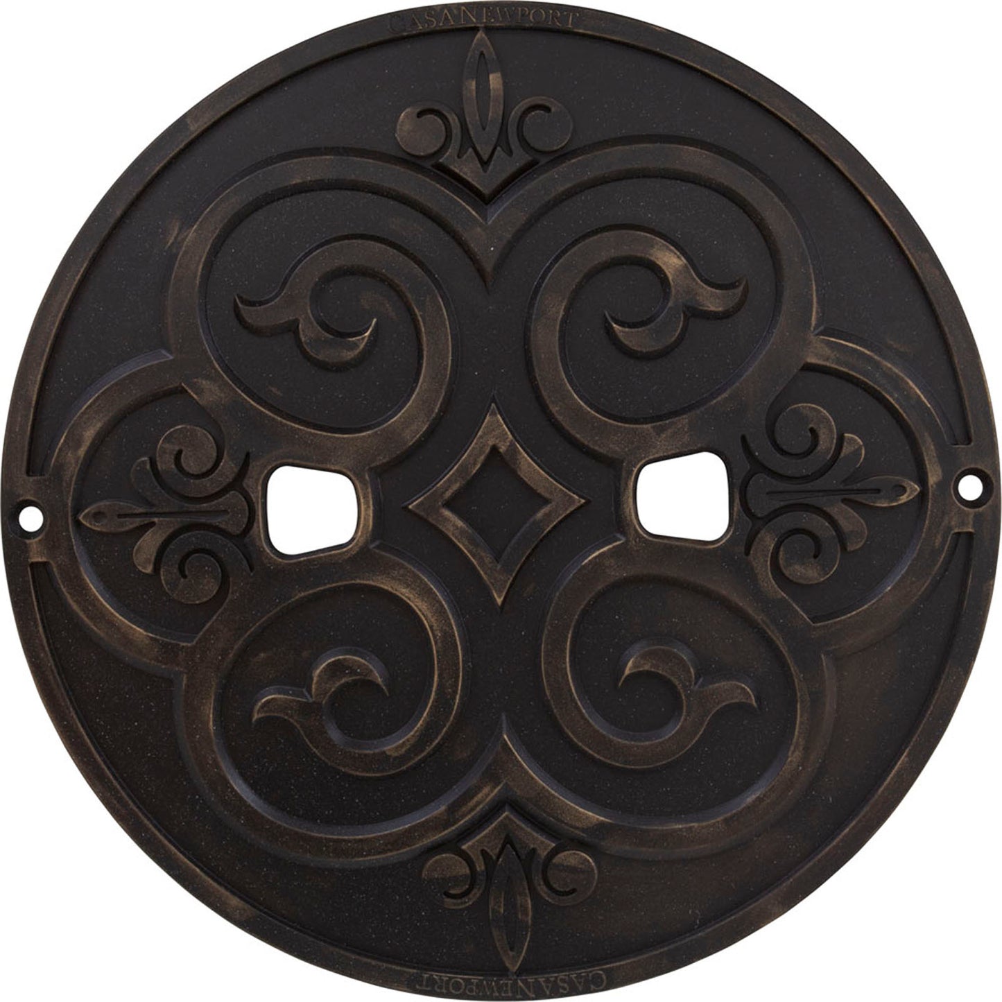 Lid, Generic SP1070/U3 Skimmer, 9-7/8"OD, Bronze, Plastic