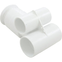 Jet Body, WW Poly Gunite, a1-1/2"s, w2"s, Tee, White