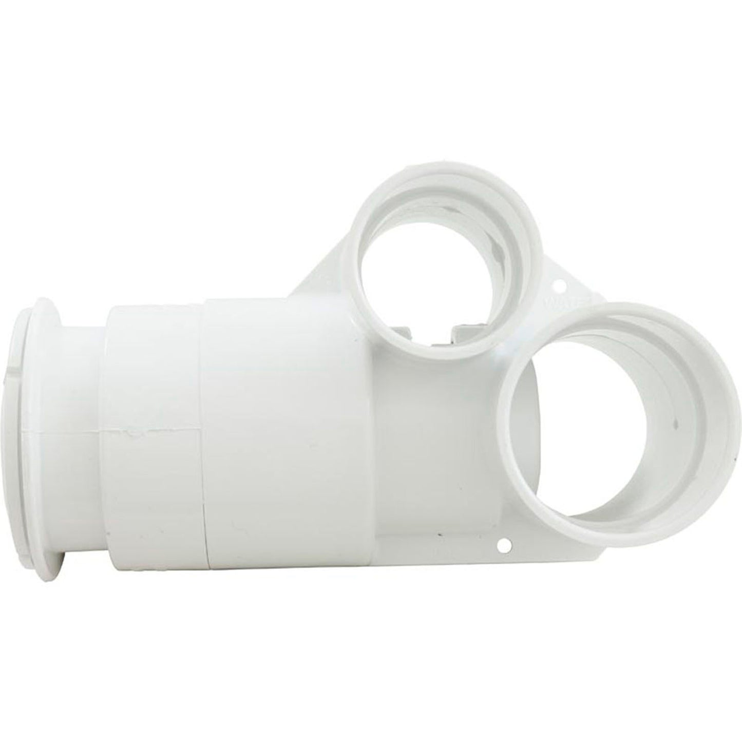 Corps de jet, WW Poly Gunite, a1-1/2"s, w2"s, T, blanc