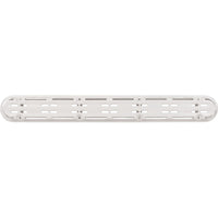 Channel Drain Cover, Aquastar, 32", Anit-Entrap, w/Frame, Wht