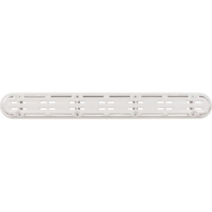 Channel Drain Cover, Aquastar, 32", Anit-Entrap, w/Frame, Wht